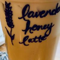Iced Honey Lavender Latte · 