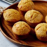 Cornbread Muffin · Sweet & Crumbly. *Vegetarian