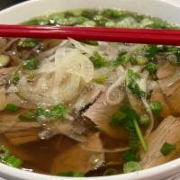 P9 Pho Chin · Lean brisket in noodle beef soup.