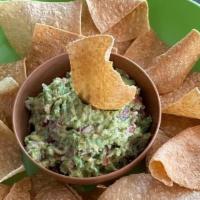 Chips And Guacamole · House-made, always fresh guacamole and chips. [GF, SF]