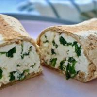 Morning Power Wrap · Egg whites with turkey slices, spinach,. mushrooms and low-fat mozzarella wrapped in a flour...