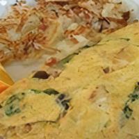 Byo Omelette · You be the chef! Build your own Omelette with your favorite ingredients. First 3 ingredients...