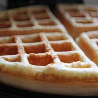 Gluten Free Waffle · Add your favorite topping