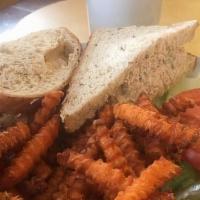 Tuna Salad Sandwich · Freshly made, served on nine-grain bread