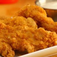 5 Piece Chicken Tenders Dinner · 5 Piece Chicken Tenders Includes slaw, fries, and bread.
