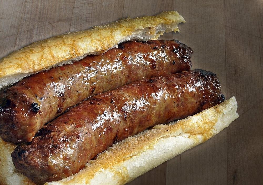 Double Italian Sausage · Two char-grilled Italian sausages served on freshly baked French bread.