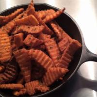 Sweet Potato Fries · Fried sweet potatoes.