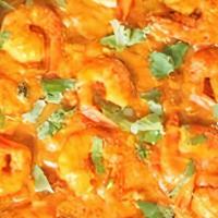 Shrimp Curry · Shrimp, oil, whole garam masala, red-yellow onion slice, ginger-garlic paste, cumin powder, ...