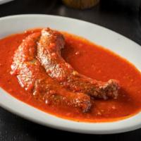 Side Sausage · A portion of our delicious Italian sausage, served in our house made marinara sauce.