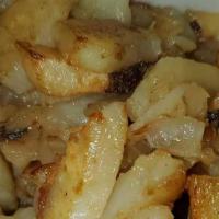 Homefries · Fresh cut potatoes cooked with onions