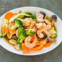 Vegetable Medley Stir Fry · A healthy medley of fresh vegetables tossed in a wok with your choice of meat.