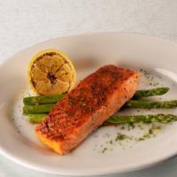 King Salmon Fillet* · New Zealand king salmon with our chef’s seasonal preparation. 380 cal.
**Disclaimer: Served ...
