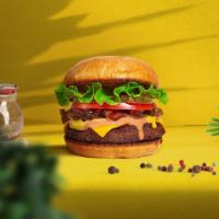 Byo Top Notch Vegan Burger · Vegan plant-based patty cooked medium rare with your choice of toppings. Served on a classic...