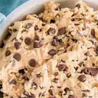 Cookie Dough · Chocolate chip cookie dough with up to 4 toppings and sauces.