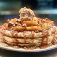 Cinful Cinnaroll Pancake · Just like eating the center of a Cinnamon roll in every bite.