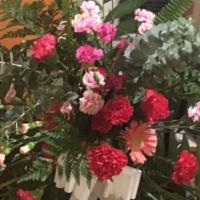 Ados’S  For The Love Of Carnations · We specialize in funerals this is just one of many sprays that we can prepare for you this o...