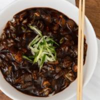Jajangmyeon · Noodles with black bean sauce