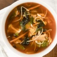 K'S Cure All Noodle Soup · Chicago's favorite spicy noodle soup with heavenly veggies, seaweed and tofu served with whe...