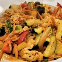Tibetan High Noon · Spicy Tibetan curry and chef bill's special seasoning creates excellent tasting noodles tumb...