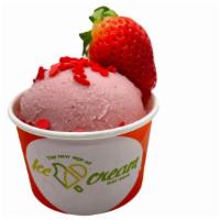 Strawberry Ice Cream · Strawberry ice cream