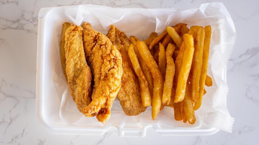 Chicken Tenders Dinner · Include fries & bread.