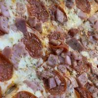 Pepperoni Pleaser Specialty Pizza (6 Pieces - Square) · Double pepperoni and double cheese.