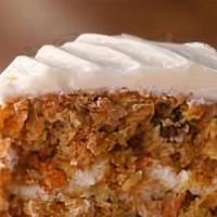 Carrot Cake · Moist carrot cake with a cream cheese icing.