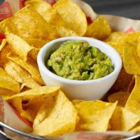 Guac & Chips · Housemade guacamole and tortilla chips.