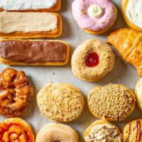 Specialty Dozen · 12 specialty donuts selected by us. may include: Apple Fritter, Powder cream filled, White n...