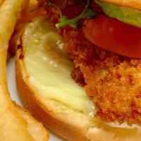 Fried Chicken Sandwich · Fried Spl. Chicken Tenders on a Brioche bun