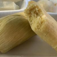 Tamales De Elote / Corn Tamales · 