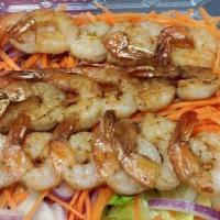 Grilled Shrimp Salad · Served with 1 dressing.