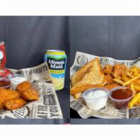 6 Piece Wing  · CRISPY BREADING. ALSO COMES IN A HOT AND SPICY DELICIOUDLY MEATY, BONE-IN CHICKEN WINGS. COA...