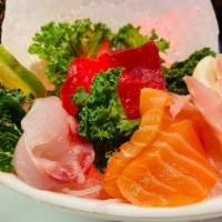Sashimi Appetizer (9) · Assorted slices of raw fish.