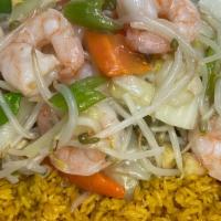 Shrimp Chop Suey · 