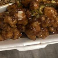 General Tso'S Chicken · Spicy. Chunks of lightly battered fried chicken sautéed in a delicious sweet and mildly hot ...