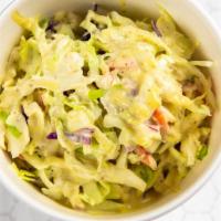 Coleslaw 4Oz · Finely chopped cabbage, red cabbage and carrot tossed with a handcrafted sweet creamy dressi...