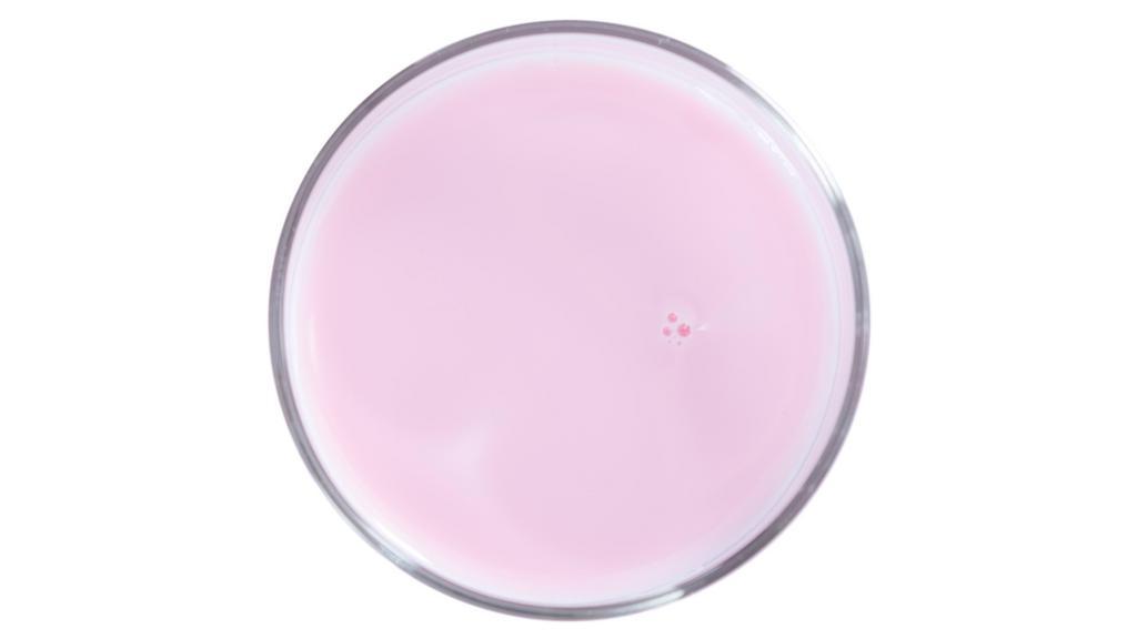 Strawberry Milk · Refreshing pink milk served chilled or over ice.