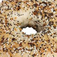 Everything Bagel · Authentic New York style bagel.