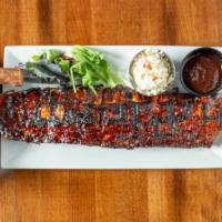 Baby Back Ribs · We're known for our house-smoked baby back ribs which are slow-smoked in-house with a homema...