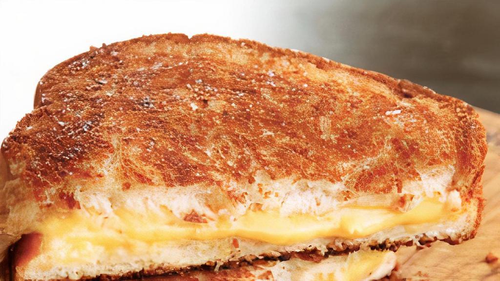 Grilled Cheese Box · Regular. Cheddar cheese on whole-wheat bread. Includes a bag of chips or an apple.