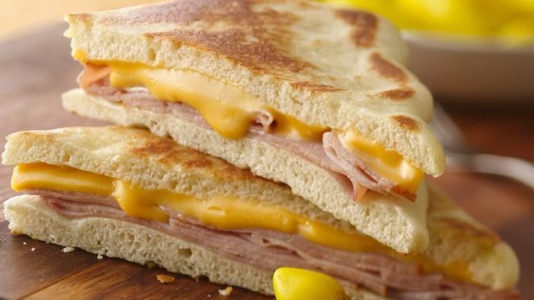 Ham & Cheese Panini · Mayo, ham and cheese.