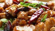 Kung Po Chicken 宫保鸡丁 · Hot and spicy.