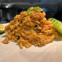 Tom Yum Fried Rice · rice | egg | tom yum pasted | onion | basil | mushroom | scallion | cilantro
