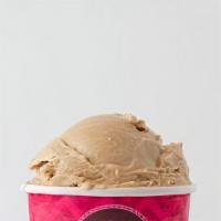 Salted Caramel Ice Cream  · Delicious salted caramel Ice cream infused with housemade caramel