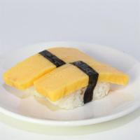 Egg ( Tamago ) · 2 pc per order. consuming raw or undercooked meat poultry seafood shellfish or eggs may incr...