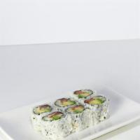 Alaskan Roll · Salmon, cucumber, and avocado.