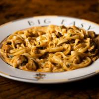 Blackened Chicken Fettuccine · Spicy. The spicier version of our classic chicken fettuccine. First we sear the chicken tend...