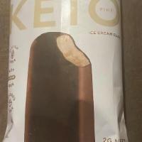 Keto Pint Ice Cream Bar - Chocolate · One bar.