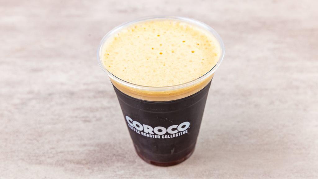 Nitro Cold Brew · Our cold brew, which takes 24 hours to brew using a true cold brew process, is infused with N2 and served to you over ice